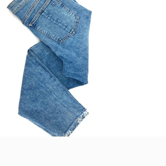 Rag & Bone Nina High-Rise Ankle Cigarette Jeans Color Bloomfield - Picture 5 of 6